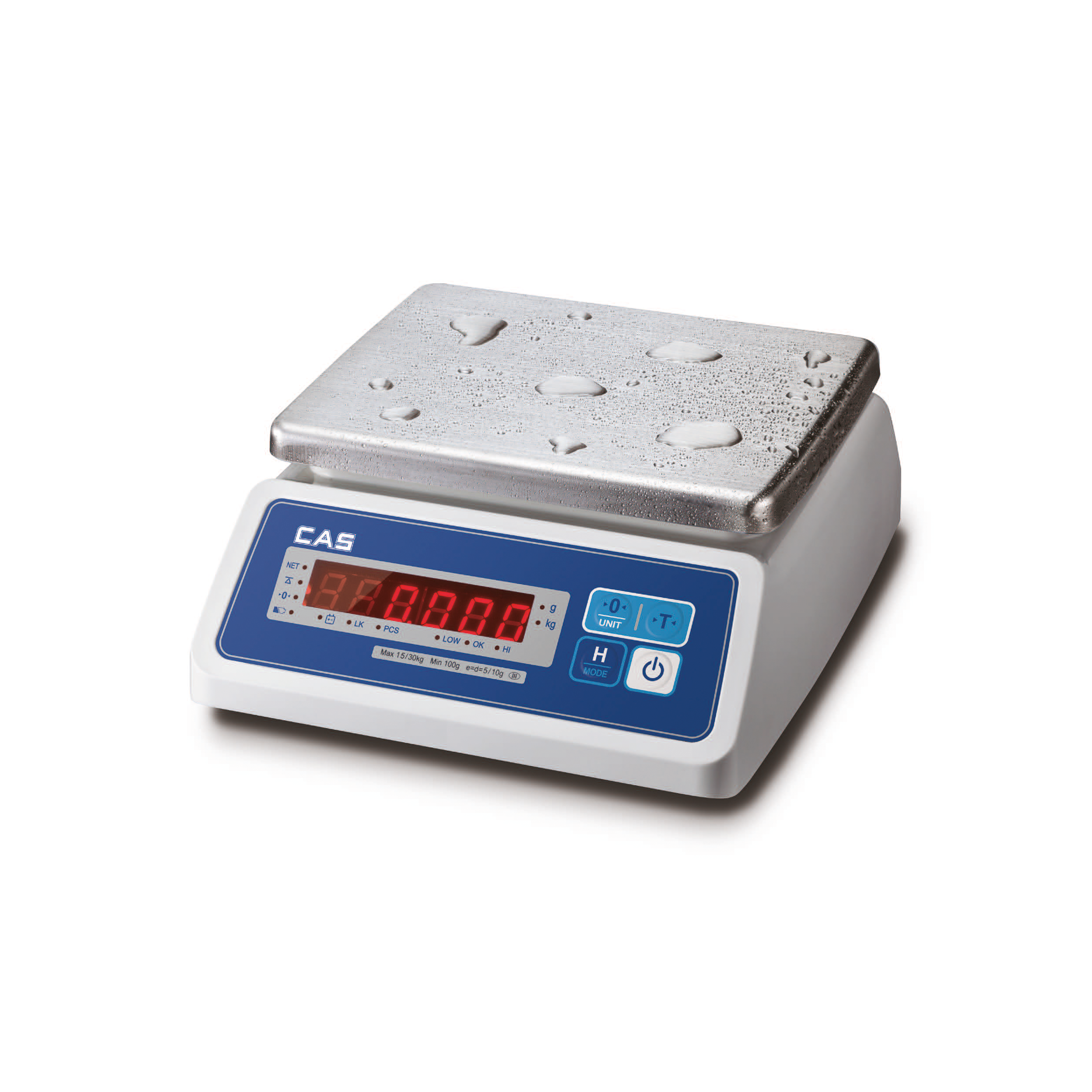 SWII W Balanza a prueba de agua CAS